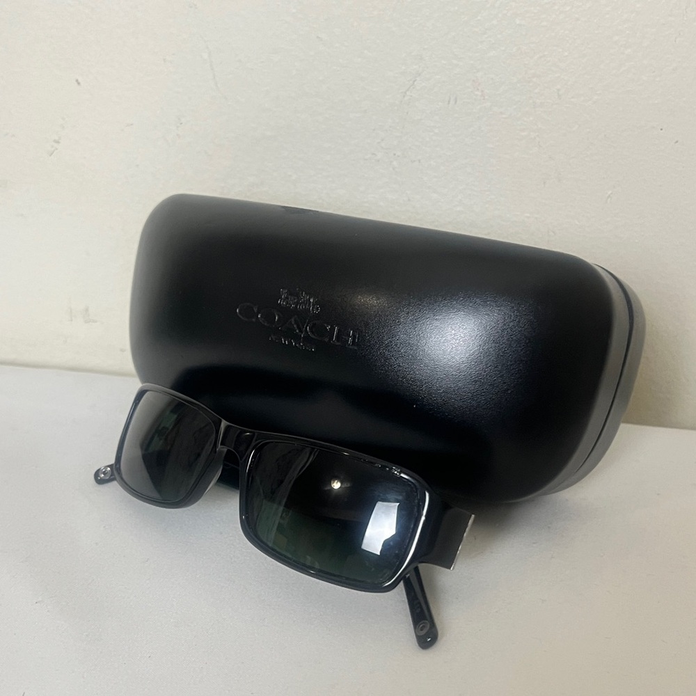 Coach Varick Lc (430) Rectangular Sunglasses Blac… - image 4